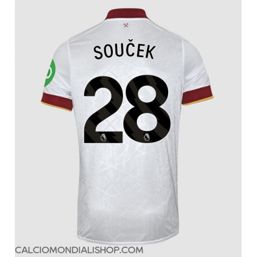 Maglie da calcio West Ham United Tomas Soucek #28 Terza Maglia 2024-25 Manica Corta